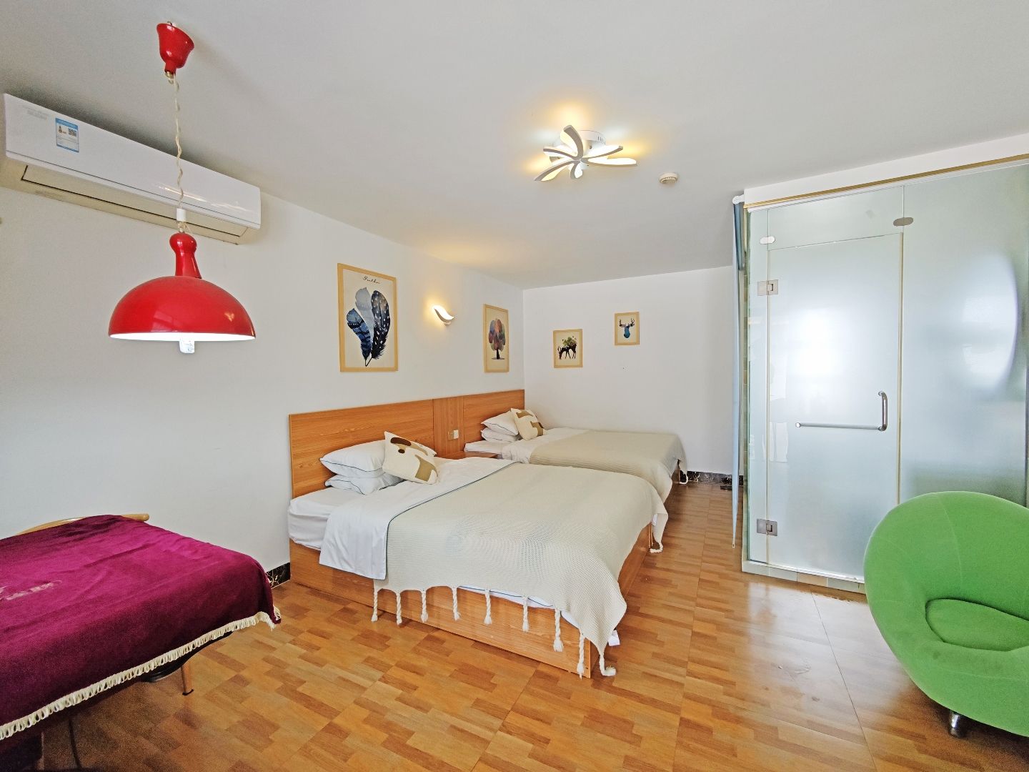 深圳大鹏古城湖景民宿/近较场尾 | 19房26床 可住25-50人