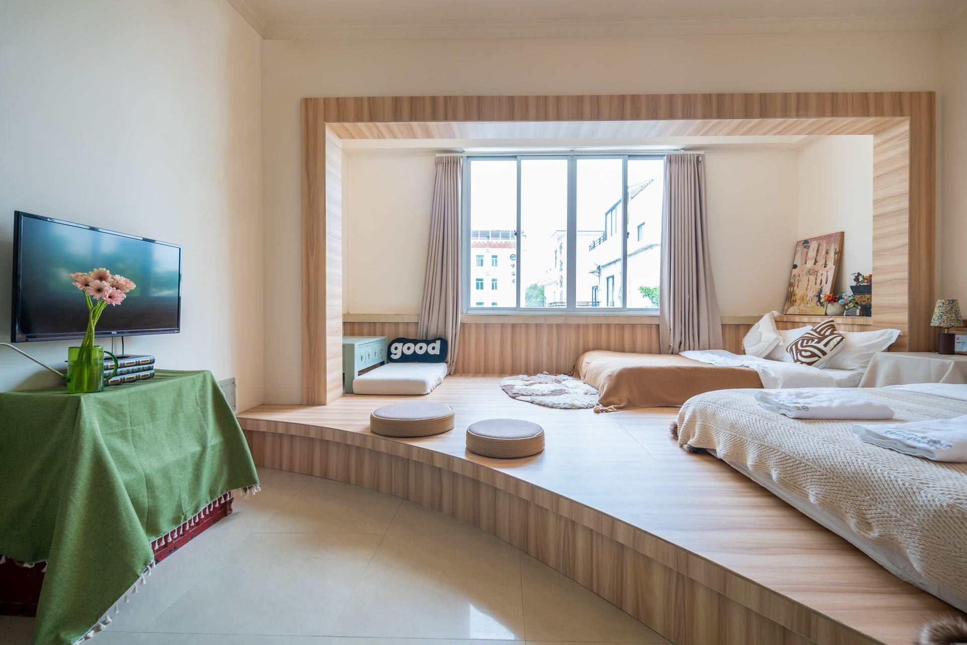 深圳较场尾海边9房13床网红明星风独栋民宿-沈腾和苏琪住过这套接近1年