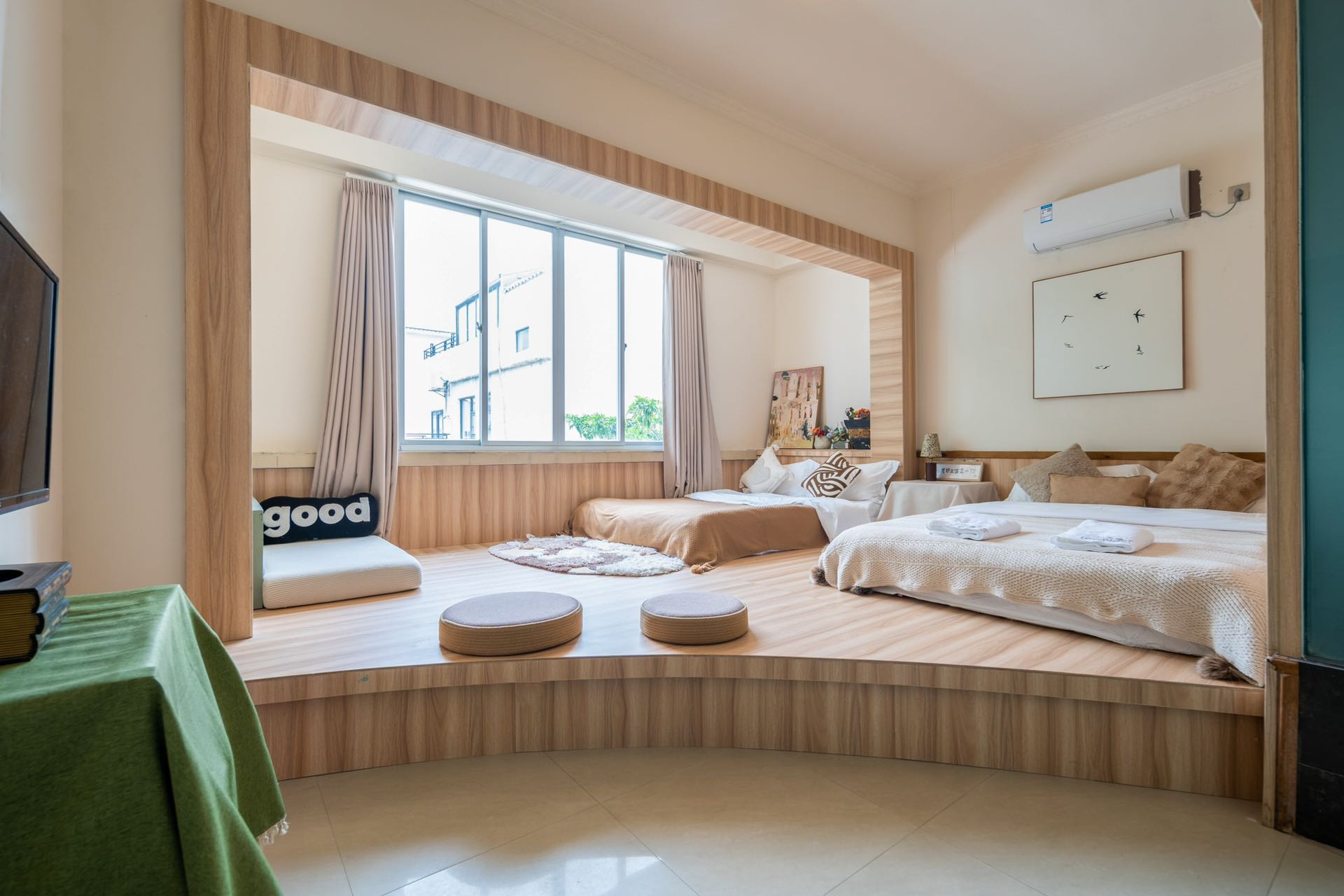 深圳较场尾海边9房13床网红明星风独栋民宿-沈腾和苏琪住过这套接近1年